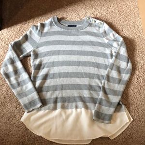 Tommy Hilfiger sweater with satin underlay built in